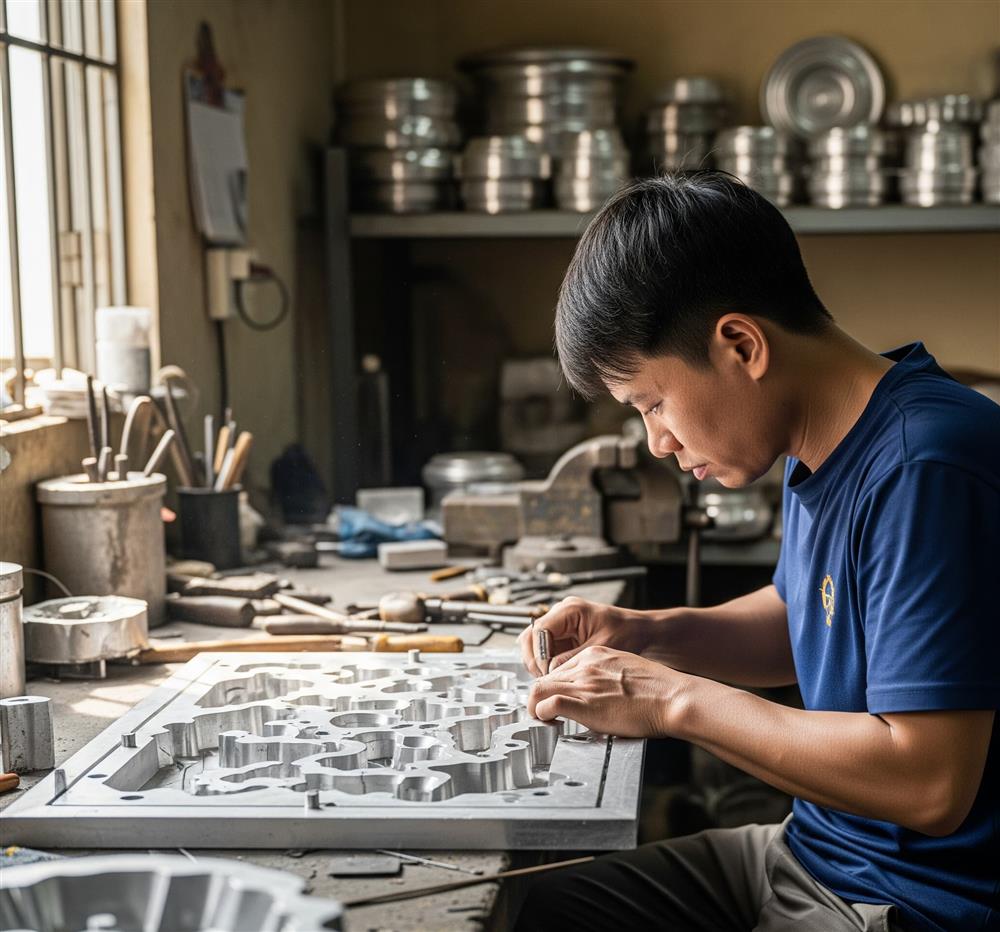 Chuẩn bị mẫu đúc